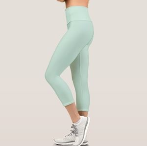 NWOT Under Armour Compression Heat Gear Leggings Aqua Mint